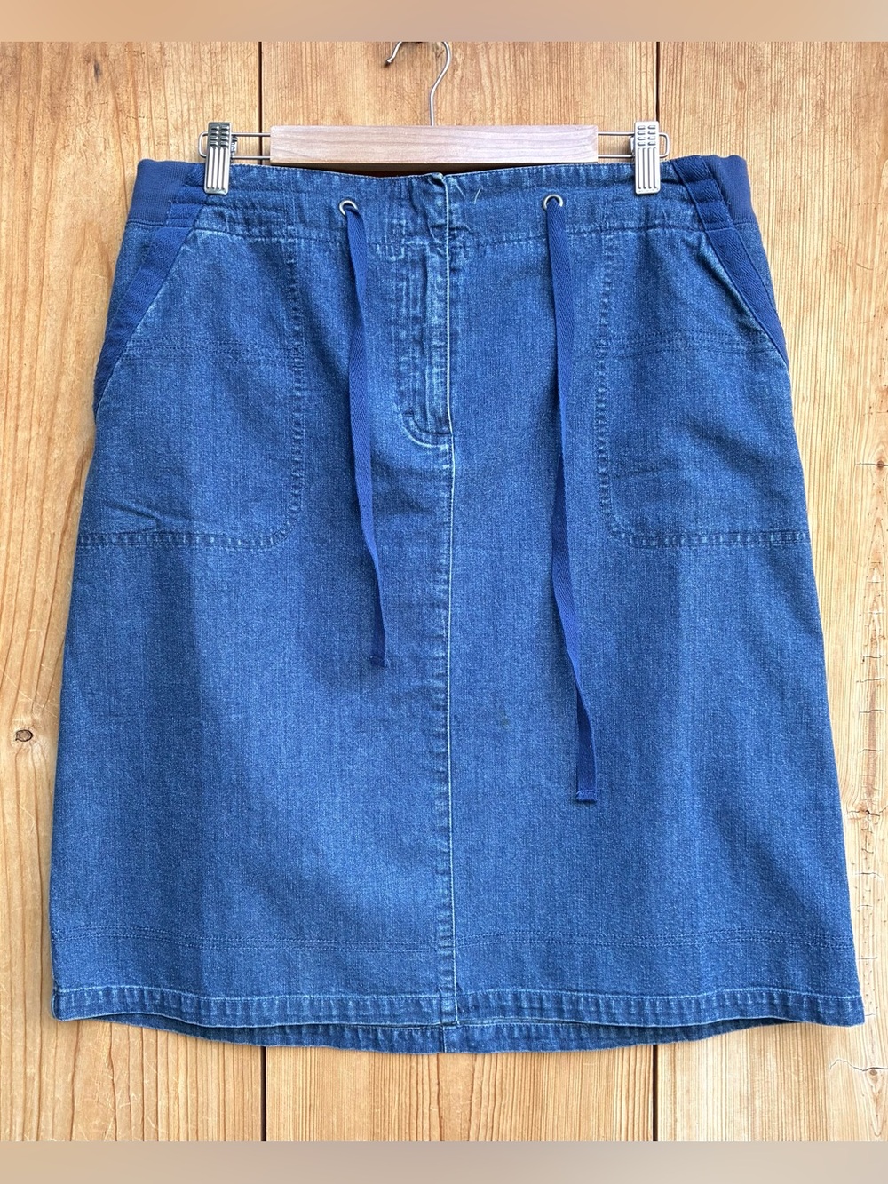 Orvis Denim Skirt Sz 14
